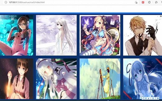 HTML CSS 图片动画效果
