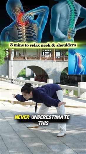 73K views · 1.5K reactions | Never underestimate the “Wild Geese Flying South” move from ancient martial arts. Just 3 minutes a day relaxes your cervical spine and shoulders. Do you want to try it and feel the difference? #workout #health #shoulders #cervicalspine #wellness | Healing Taichi | Facebook