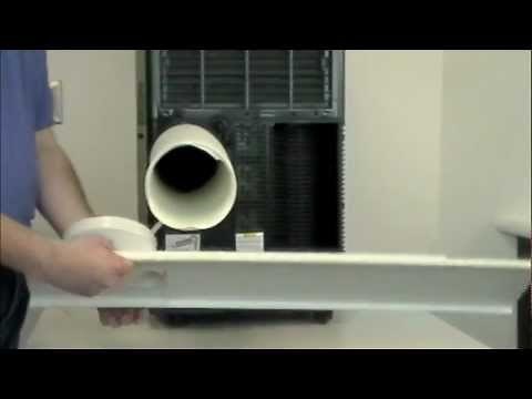 Koldfront Portable Air Conditioner Window Kit Installation