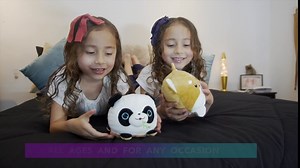 Panda Bear & Teddy Bear Reversible Plushie to Express Happy Sad Mood - The Gift like Reversible Octopus Plush - Soft Toys for Girls & Boys like Teddy Plushie or Mood Octopus Reversible Plushie