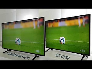 Samsung DU8000 vs LG UT8000 Smart TV