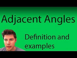 Adjacent Angles Definition