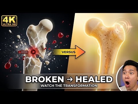 What ACTUALLY Happens When You Break a Bone? + Complete Healing Process 4k AI Animation