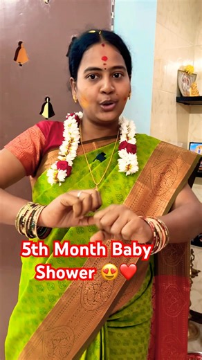 5th Month Baby Shower 😍❤️😍. #shorts