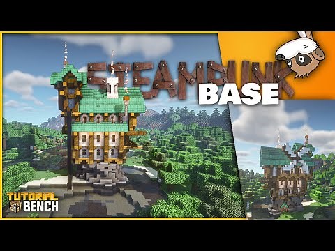 Einfache Steampunk Base in Minecraft bauen