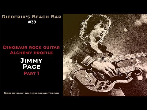 Jimmy Page (Led Zeppelin) documentary Part 1 | Dinosaur Rock Guitar | Diederik's Beach Bar #39