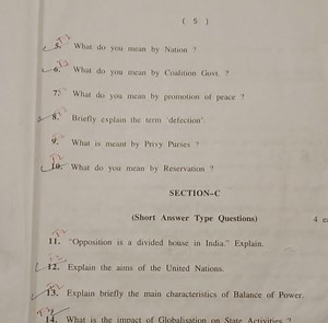 History / Political Science: Key Terms and ConceptsWhat do yo... | Filo