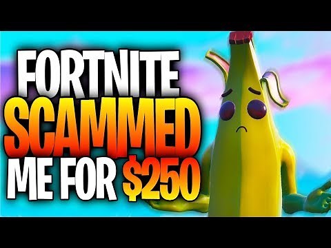 Fortnite SCAMMED ME OUT OF OVER $250 Worth Of V-Bucks...