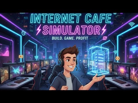 Gameplay of internet cafe simulator 