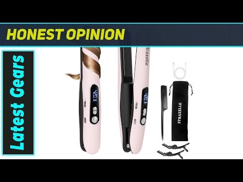`Mini Cordless Hair Straightener and Curler 2 in 1 | Best Portable Styling Tool
