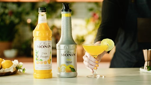 1K views · 12 reactions | The Year of Yuzu continues—introducing our NEW Yuzu Pineapple Syrup! Just in time for spring and summer, this vibrant syrup blends bright, floral citrus notes with juicy pineapple for a bold, refreshing flavor. Use Yuzu Pineapple Syrup to add an elevated tropical twist to margaritas, mojitos, iced teas, mocktails, and more. | MONIN | Facebook