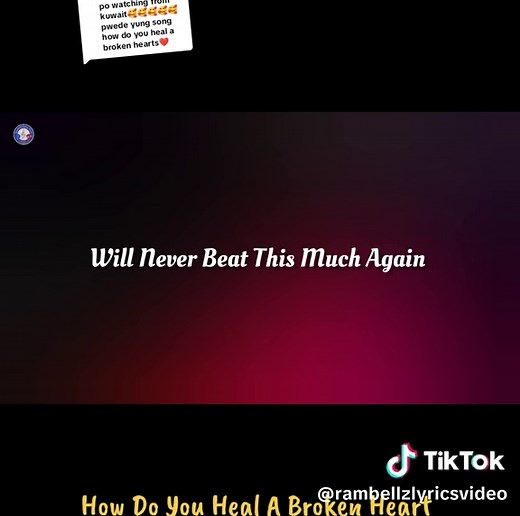 How to Heal a Broken Heart: Chris Walker's Lyrics Video