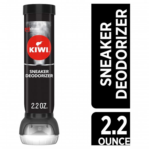 KIWI Sneaker Deodorizer Shoe Odor Spray 2.2 oz - Controls odor all day. For all shoe types. Step 3 of the 3-Step Sneaker Care system (1 Aerosol Spray Can)