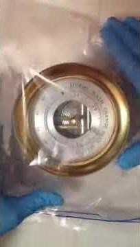 Chelsea Holosteric Barometer Pressure Test