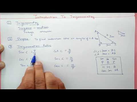 Chapter:8 (Introduction) Introduction To Trigonometry | Ncert Maths Class 10 | Cbse.
