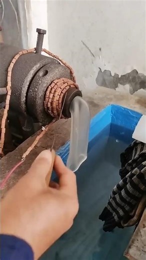Forming Clear PVC Pipe.