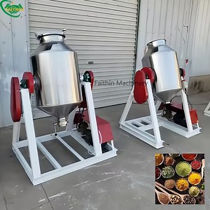 [Hot Item] Electric Dry Powder Mixing Machine Rotary Mixer Machine Stainless Steel Mixer