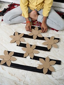 925K views · 15K reactions | Beautiful wall decor carft using Cardboard | Craft Engineer | Facebook