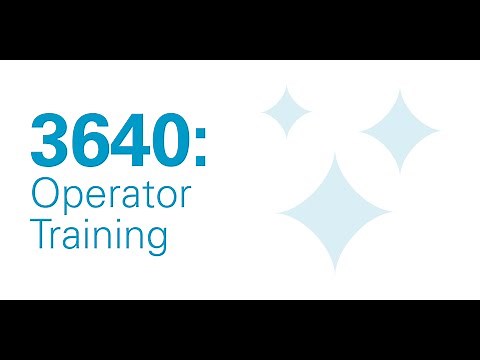 3640 Walk-Behind Sweeper | How to Operate | Tennant Company