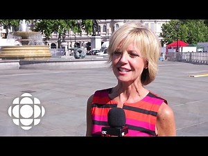 Heather Hiscox in Trafalgar Square for Canada Day | CBC Connects