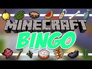 MINECRAFT BINGO With Friends! - First Timer! (Minigame Video)