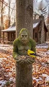 🦶🌲 Tucked into your tree, this gentle Bigfoot quietly cares for visiting birds. It turns an ordinary backyard into a storybook scene — calm, playful, and full of wonder. Perfect for anyone who loves nature, charm, and a little mystery. 🐾🐦 | Colonize Tycoon-A2