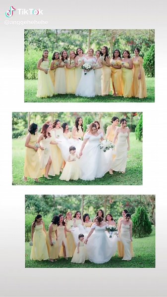 Joyful Yellow Bridesmaid Outfits for Your Wedding