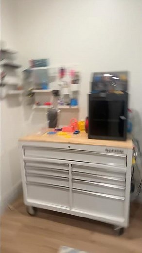 Home 3D Printer Setup 🏠 🔥 #3dprinter #3dprinterupgrade #3dprinting #DreamTrackAI