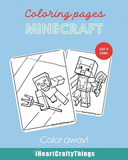 100 FREE Minecraft coloring pages! 🟩 Color your favorite characters, mobs, tools, and epic scenes. Perfect for fun screen-free time at home or school. Comment “minecraft” for the link 👇 #minecraft #coloringpages #kidsactivities #printables #gamingfun