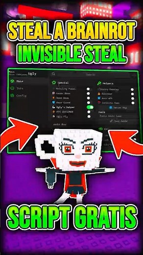 SCRIPT PARA STEAL A BRAINROT 🔥 ANTI HIT + FULL INVISIBLE | ROBA BRAINROTS FACIL | DELTA EXECUTOR