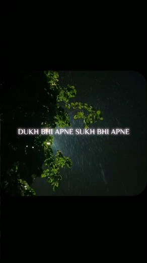 "Tu Jhoom" vibes ✨🌧️ l HD LYRICS SONG l cinematic video l​#TuJhoom#lyricsvideo#song#dukhbhiapnesukh