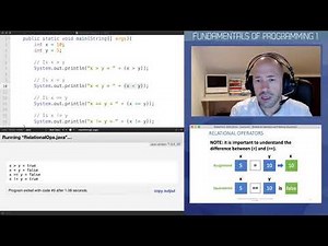 Relational Operators and Boolean Expressions in Java