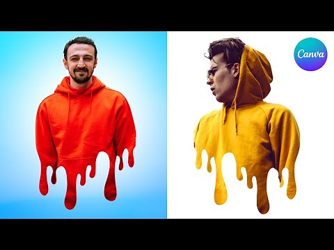 Easy Way to Create a Dripping Effect in Canva! (Step-by-Step Tutorial)