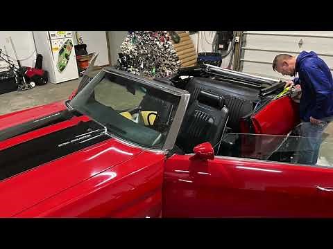 1972 Chevelle Convertible Top Replacement and New Carpet