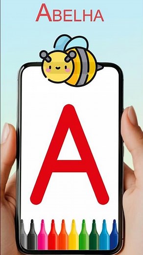 Escreva Letra A ABC Alfabetiza Fácil com Tio André e o Galo Cocó