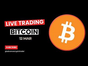 Bitcoin Live Trading || Crypto Live Trading || 13 MAR || Vivek Yadav #bitcoin #crypto #gold