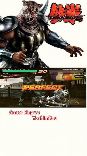 🔥 Tekken 6 Armor King vs yoshimitsu l Gameplay , Brutal Beats & Epic Wins! (4K 60FPS HD) 🔥