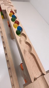 78K views · 429 reactions | marble Run Race ASMR #245 Wooden Wave Course Colorful Marbles #marblerun #marblerunrace #asmr | Strokes Game | Facebook