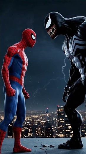 💪Spiderman vs Venom, who would win?💥