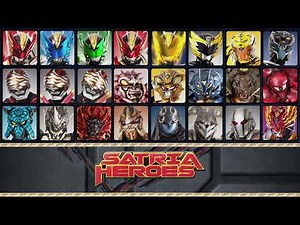 Satria Heroes Mobile Game - All Character Voices