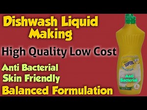Dish Wash Liquid Making Formula - डिशवॉश जेल बनाने का फॉर्मूला #dishwashliquid #dishwashing