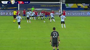 🎮 Cuando Leo Messi agarra el joystick... 🔥 🇦🇷 Argentina - Chile 🇨🇱 CONMEBOL #CopaAmérica 2021 #VibraElContinente | Copa América