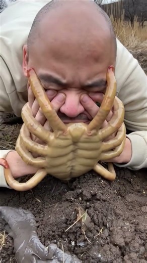 Facehugger BBQ #funny #alien