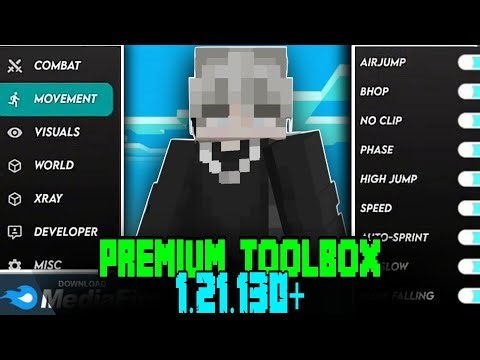 MCPE Toolbox 1.21.130+ | Ultimate 32-Bit Hack – Extreme Features!