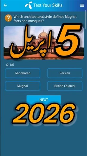 5 April 2026 Questions and Answers | My Telenor Today Questions | Telenor Questions Today