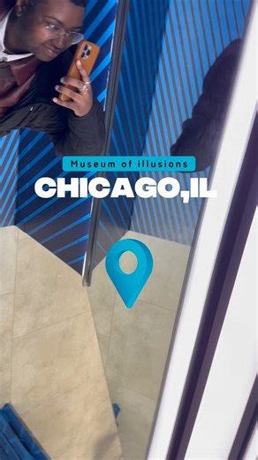 Come with me to the museum of illusions in Chicago, Illinois! 10/10 Experience #chicago #museum ￼