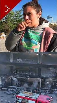 Fire in an abandoned and occupied building in Tor Cervara: one seriously injured