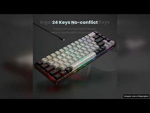 65% Gaming Keyboard Wired Backlit Mini Keyboard Ultra-Compact Anti-Ghosting No-Conflict 68 Review