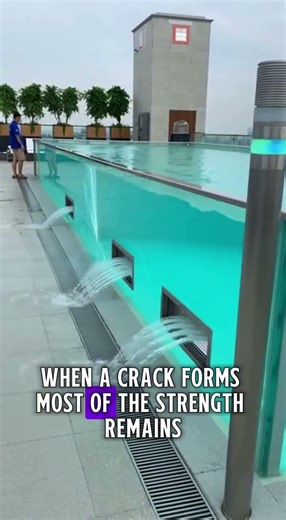 The TRUTH About Glass Pool Failures (Science Explained) 🧠💦 #survivex #viral #ytshorts