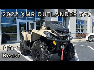 Picking Up the New 2022 Can-Am Outlander XMR 570